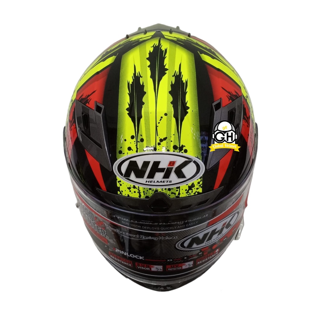 NHK RX9 SPETANOR BLACK YELLOW RED