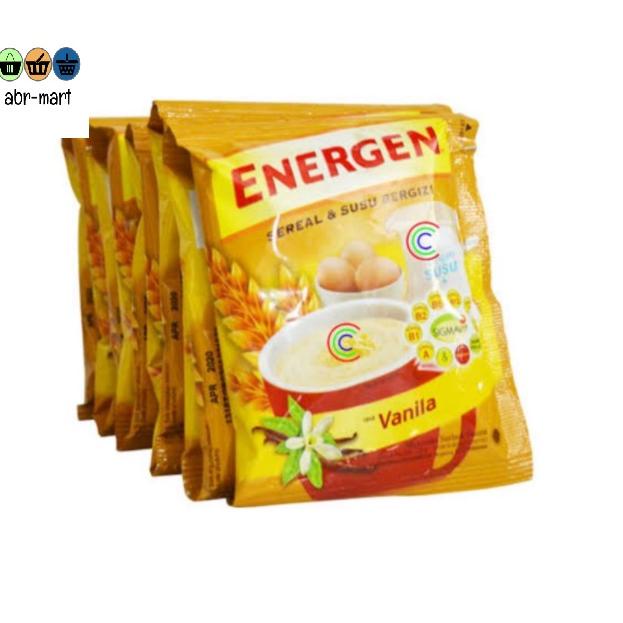 

[KODE PZEV8] ENERGEN Vanilla isi 10 sachet