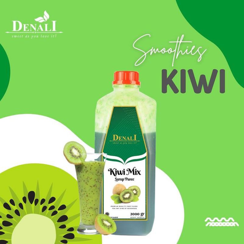 

Puree kiwi Denali fruit mix