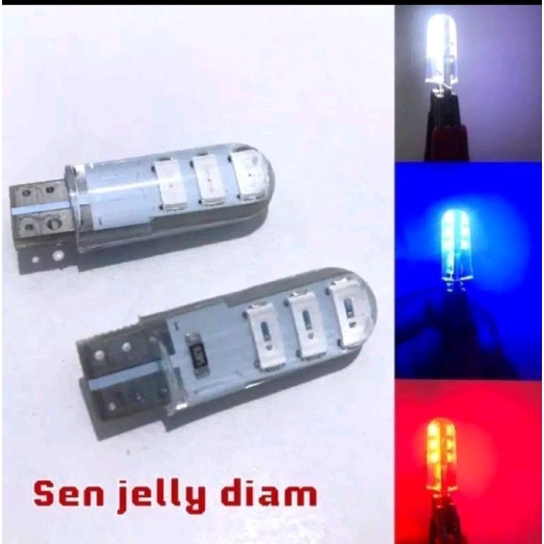 sen jelly diam atau non flash 6 mata harga sepasang