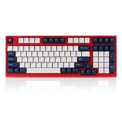 LEOPOLD FC980M PD WHITE BLUE STAR CHERRY MX BROWN - FC980MN/EWBPD(R)