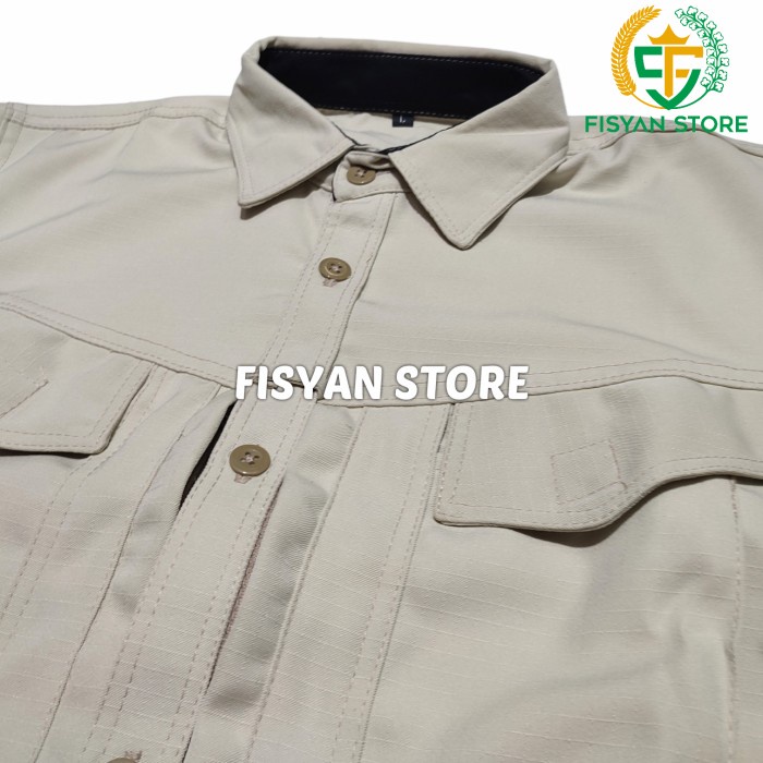 Kemeja Satgas Satpol PP Lengan Pendek (Bahan Luster)