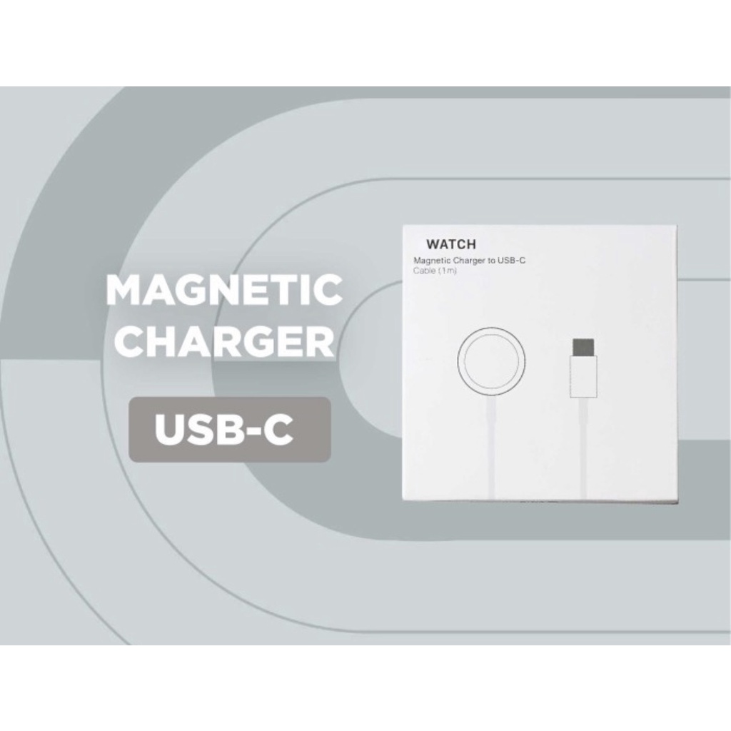 INSTAN/COD - Kabel Watch Magnetic To  TYPE C Cable 1 Meter