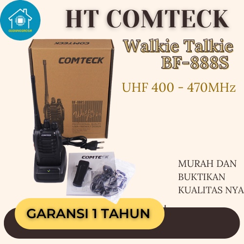 ht walkie talkie BF888S comteck murah