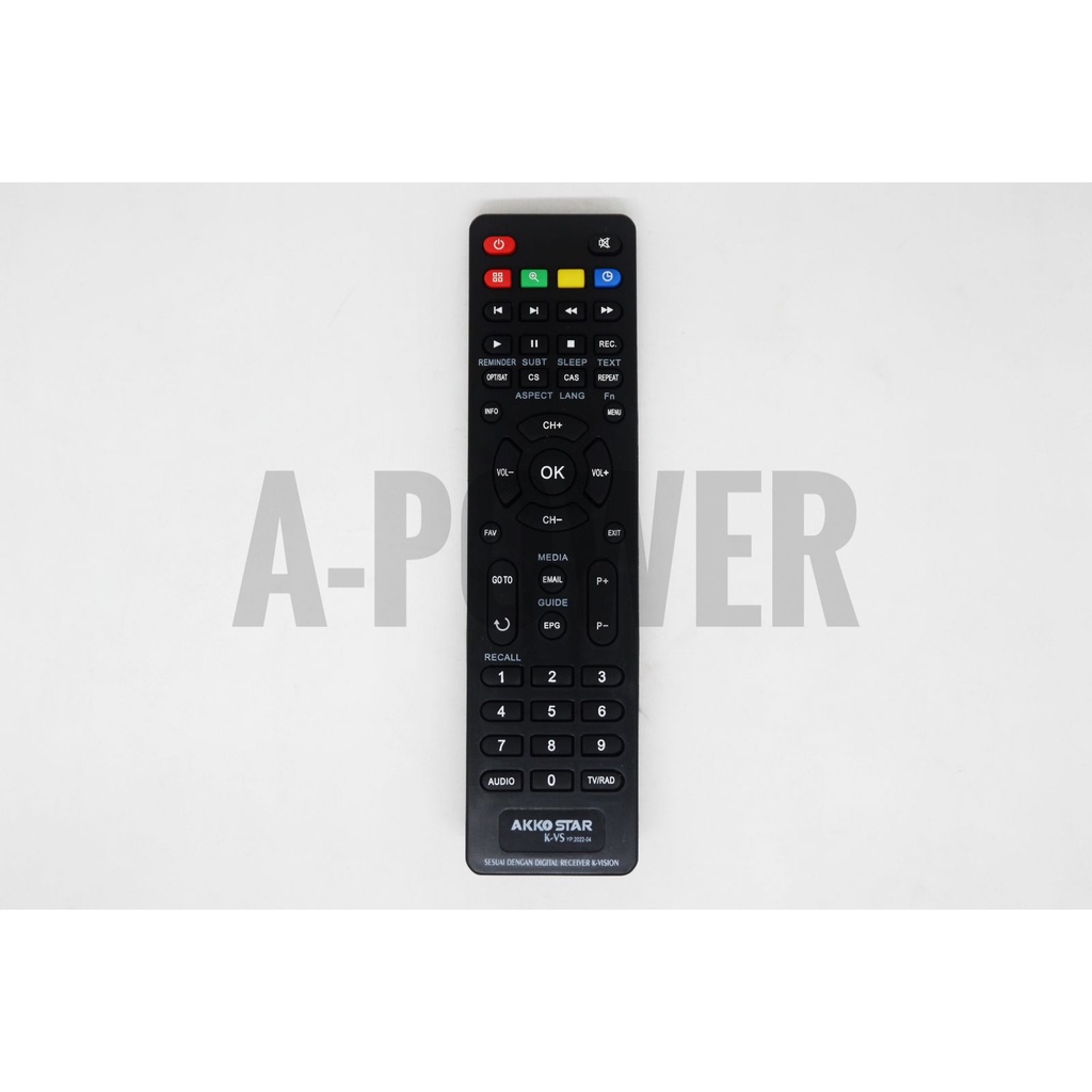 Remote Receiver Digital Parabola K-Vision (langsung pakai)