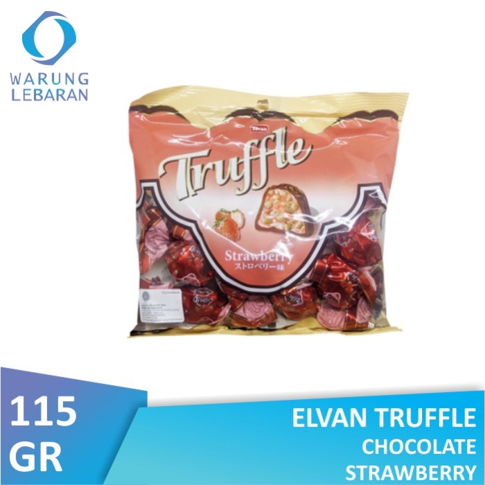 

Elvan Truffle Chocolate Strawberry 115gr