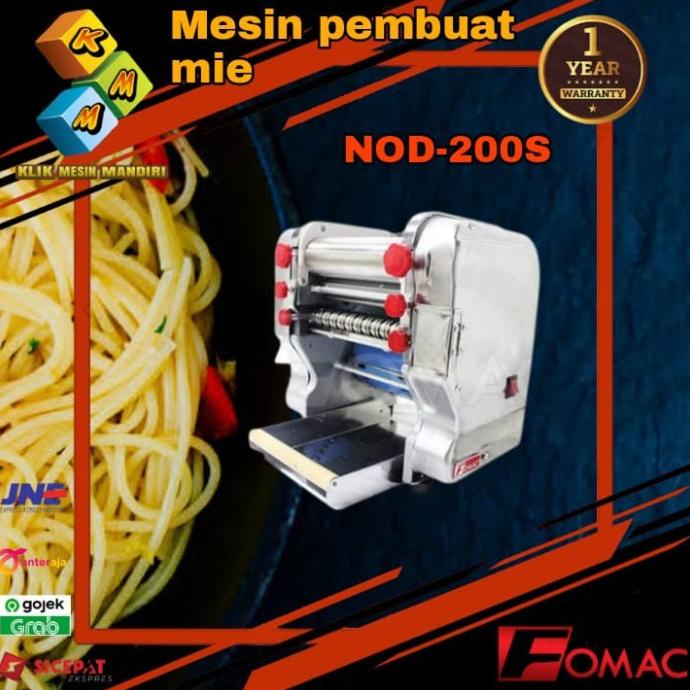 Mesin Pembuat Mie dan Mesin Pencetak Mie NOD-200S FOMAC