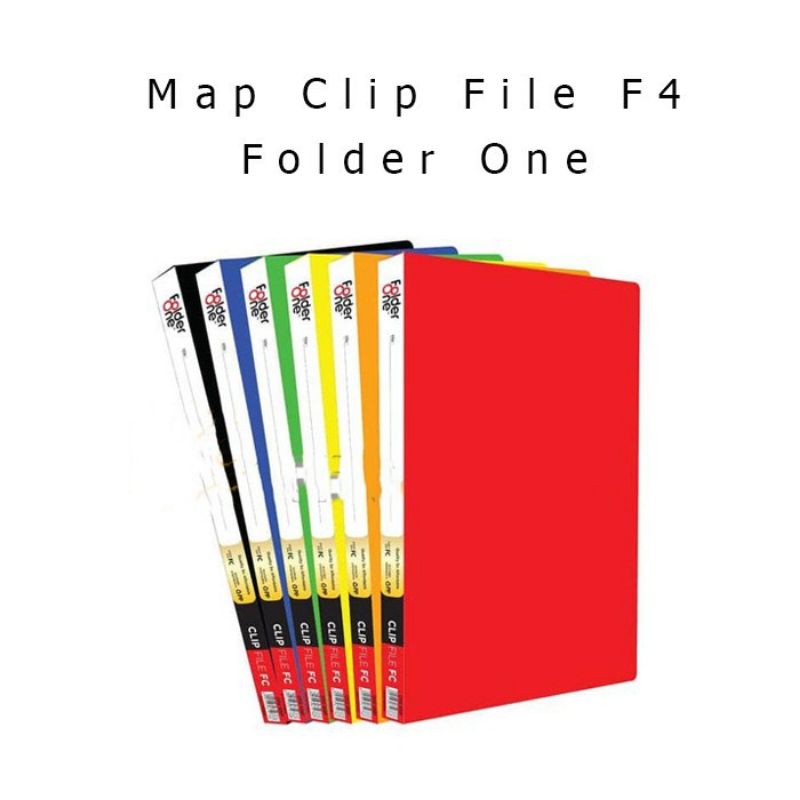 Clip File / Map Jepit Folio Folder One 1pcs