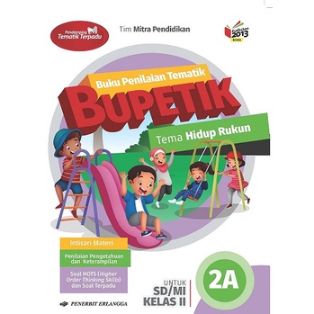 Buku Bupetik Kelas 2 SD/MI K13 Revisi Erlangga