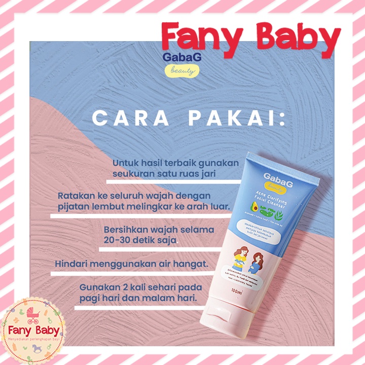 GABAG BEAUTY ACNE CLARIFYING FACIAL CLEANSER 100ML