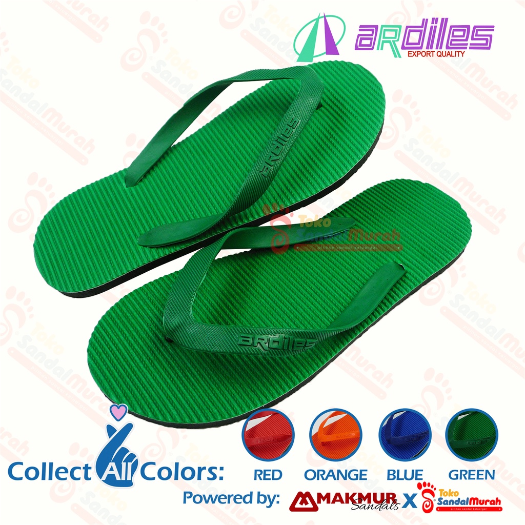 Toko Sendal Murah -  Sandal Jepit Karet Ardiles / Sandal Anak Perempuan Laki - Laki / Sandal Anak Ukuran Tanggung / Sandal Jepit Warna [Toko Sendal Murah Kids 05 Ardiles GG]