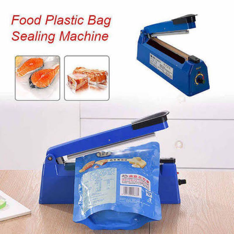 Mesin Pres Plastik/Impulse Sealer 20mm(8")