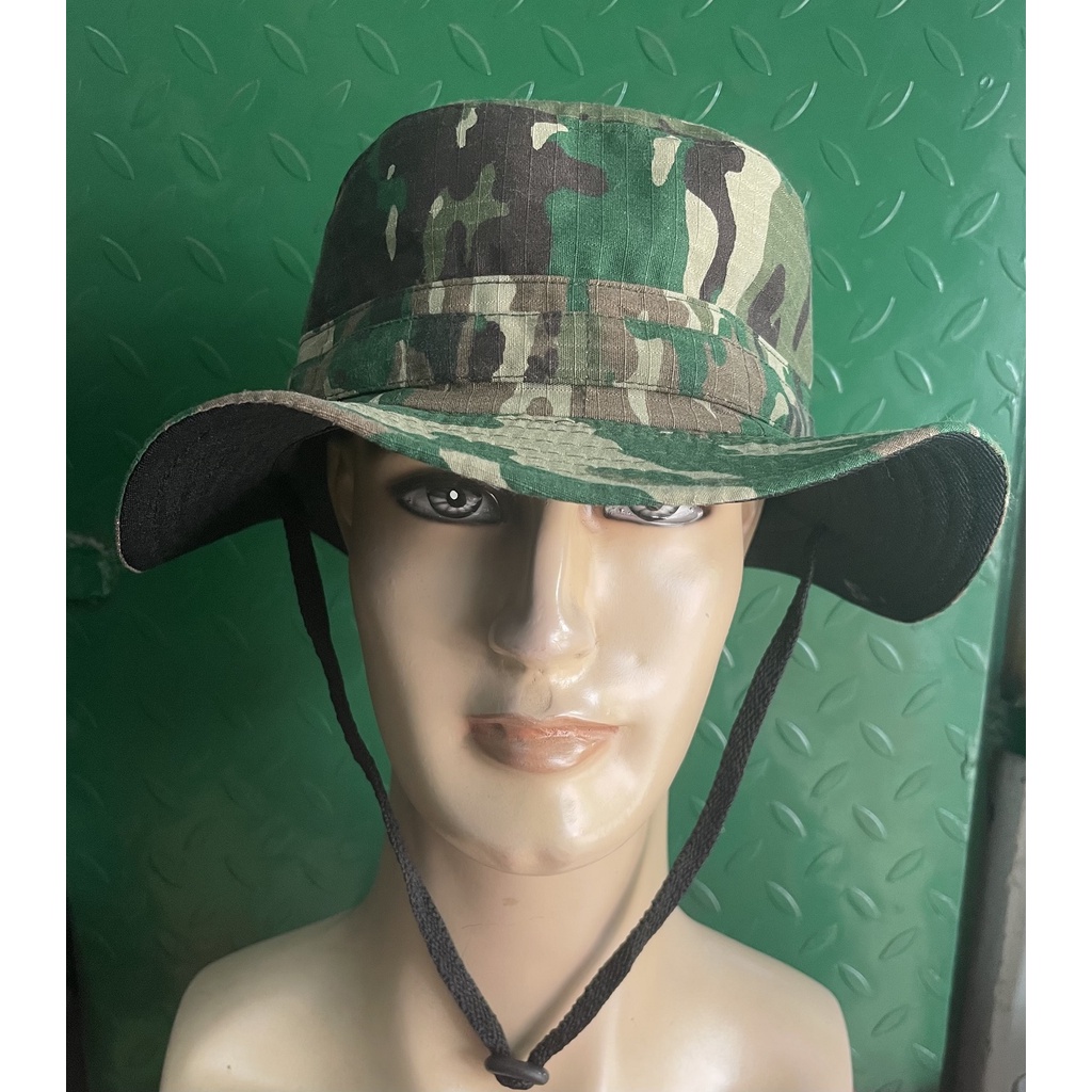 Topi Rimba Malvinas Multicam TNI AD - Topi Rimba Loreng Multicam TNI AD Terbaru - Topi Gunung