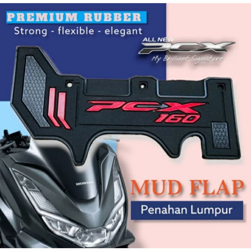 Mudflap Karet Penahan lumpur PCX 160 termurah
