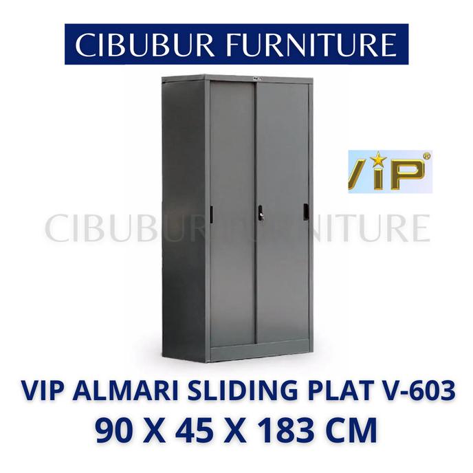 

Lemari Arsip Besi Pintu Sliding / Filing Cabinet VIP 603