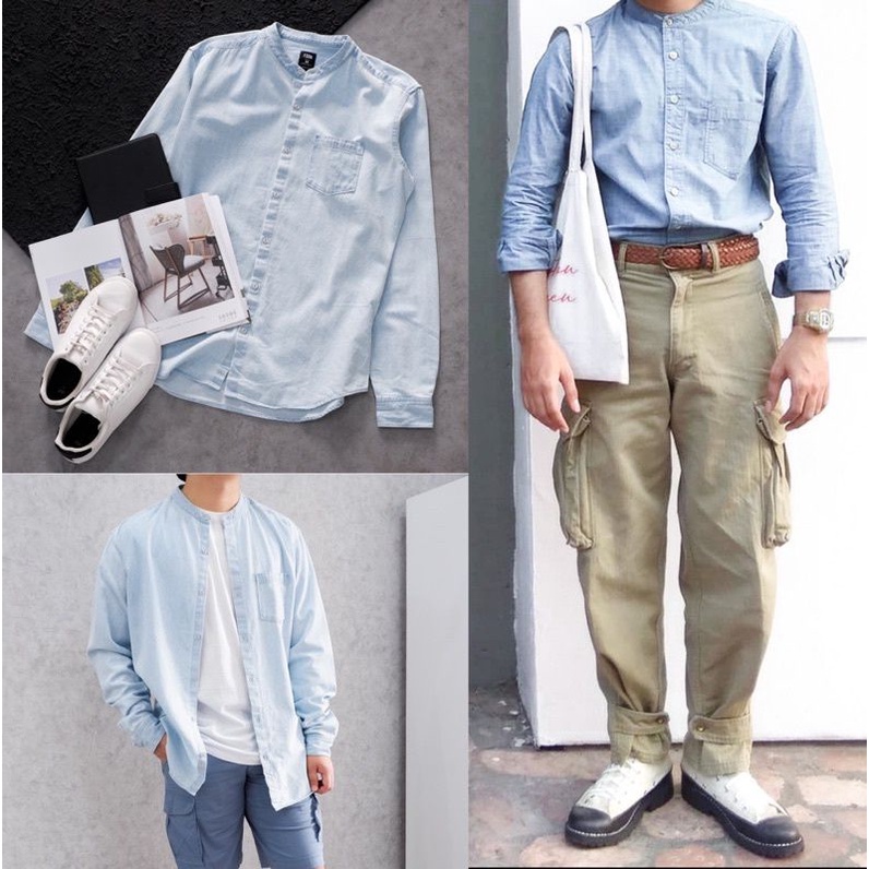 COLLARNECK DENIM FSBN