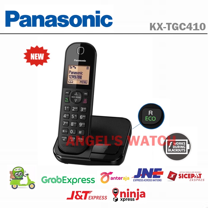 TELEPON WIRELESS PANASONIC KX-TGC410 WIRELESS PHONE