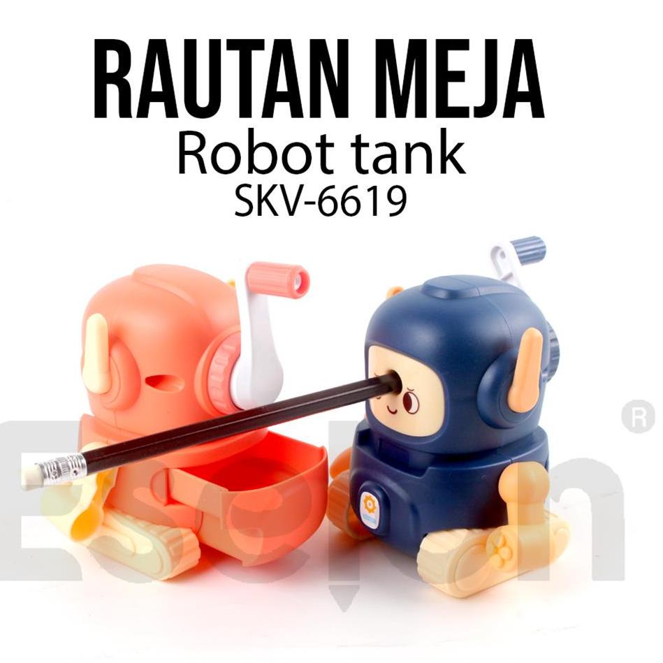 

Murah Harga Rautan Meja Robot Tank 6619 / Serutan Meja Fancy