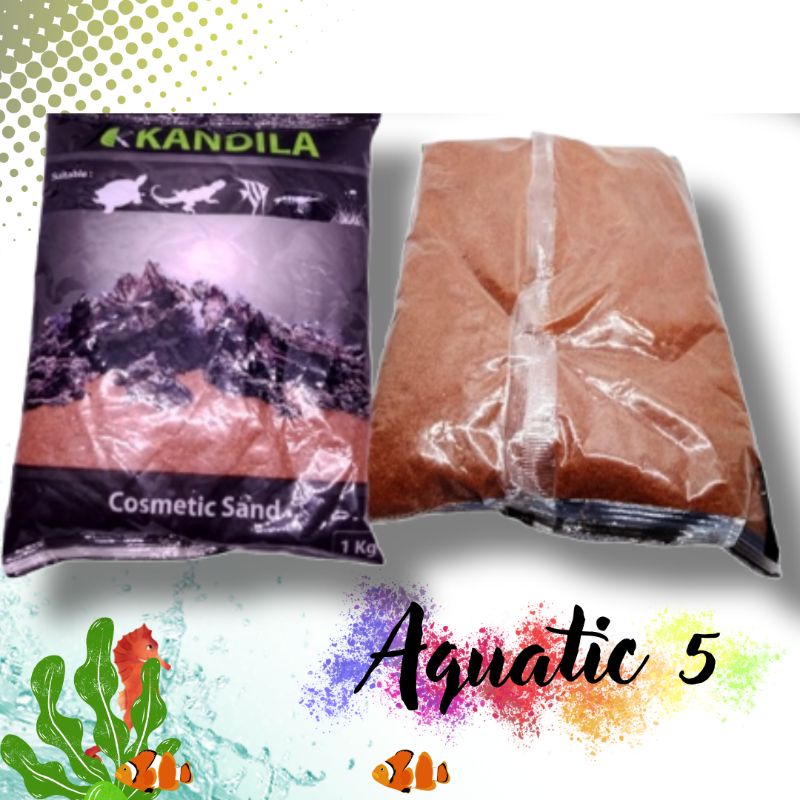 Pasir Silica Aquarium Aquascape KANDILA 1KG