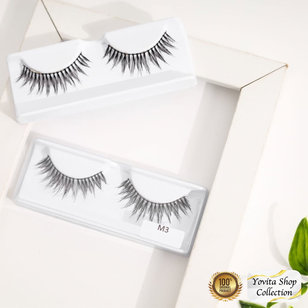 Bulu Mata Palsu Natural Fake Eyelash Handmade Premium