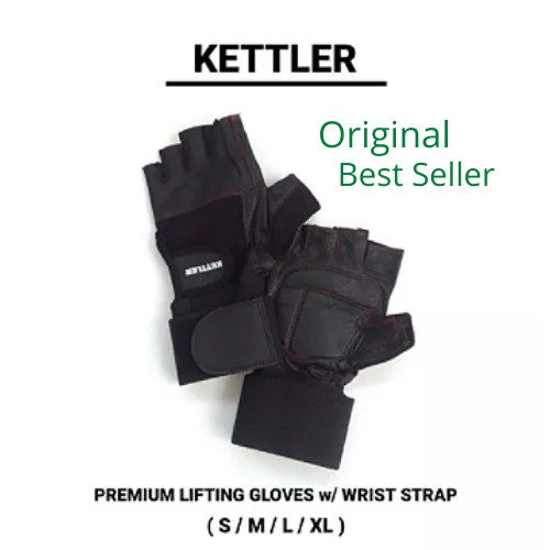 Glove Kettler Sarung Tangan Fitness Gym Premium Lifting Gloves