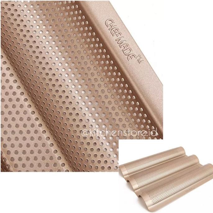 Loyang Roti Baguette Chefmade WK9026 / Chefmade Baguette Tray - Large