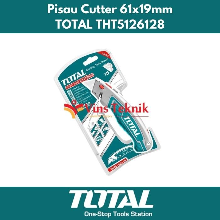 

Utility Knife Pisau Cuter Cutter Total Tht5126128