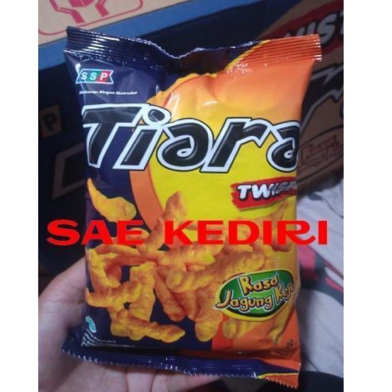 

[L-Q8Q] ♥] Snack Berhadiah Uang dan Emas !!! Tiara Twist rasa Jagung Keju 5pcs @20gr-paling laris