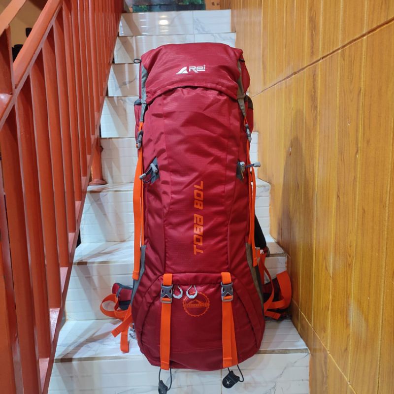 Carrier Rei Toba 80L Original+Raincover