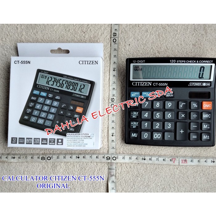 

CALCULATOR CITIZEN CT-555N ORIGINAL #ORIGINAL
