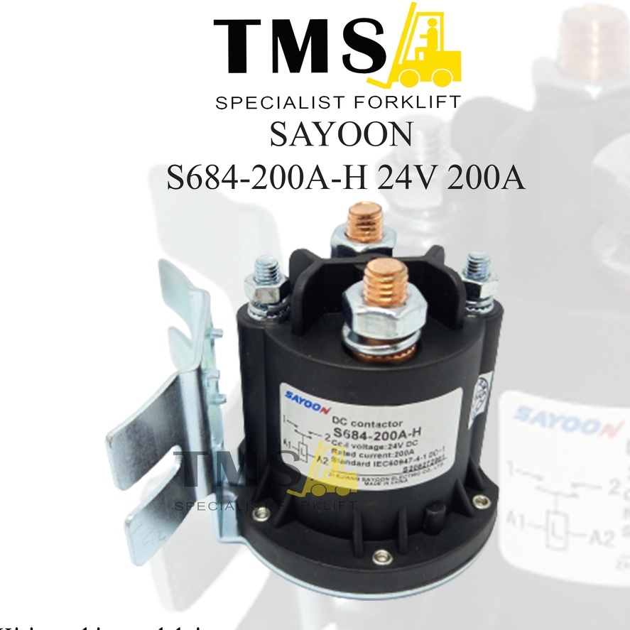 Sayoon Contactor S684-200A-H 24V 200A Not Trombetta Kontaktor