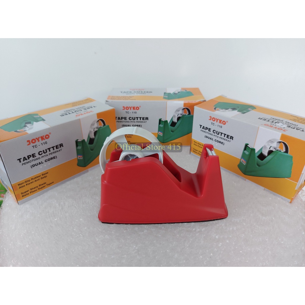 

Tape Cutter Joyko TC-110 Alat Pemotong Lakban Dispenser
