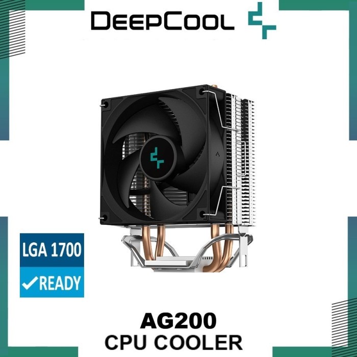 DeepCool  CPU Cooler AG200 Single-Tower CPU Cooler