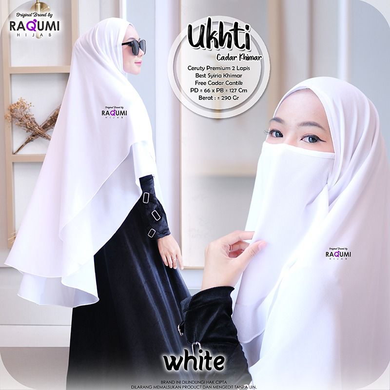 UKHTI RAQUMI CADAR KHIMAR ORIGINAL | KHIMAR DAN CADAR | KHIMAR FREE CADAR | CADAR CERUTY