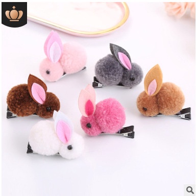 Jepit Rambut Korea Kelinci Rabbit Hair Accessories Untuk Anak Perempuan - SH2011