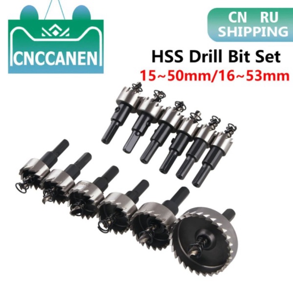 

Dijual Mata Bor HSS Hole Saw Bit Set 12 PCS - GJ0105 Limited