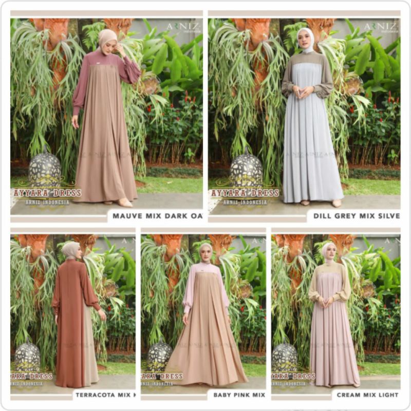 AYYARA DRESS BY ARNIZ COLLECTION ORIGINAL