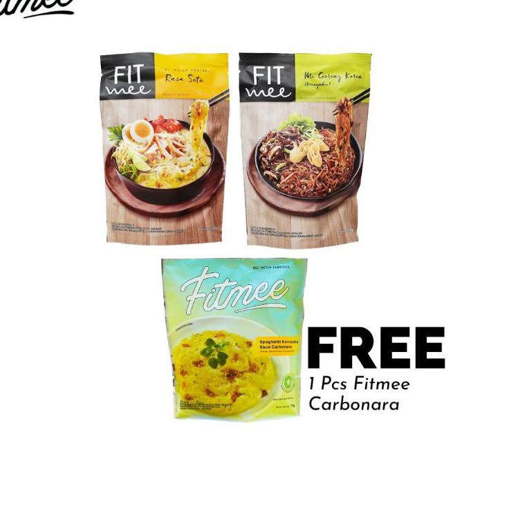 

6.6 Flash Sale Fit Mee Mie Shirataki Fitmee Beli 2 All Varian Gratis 1 Varian Ayam Bawang