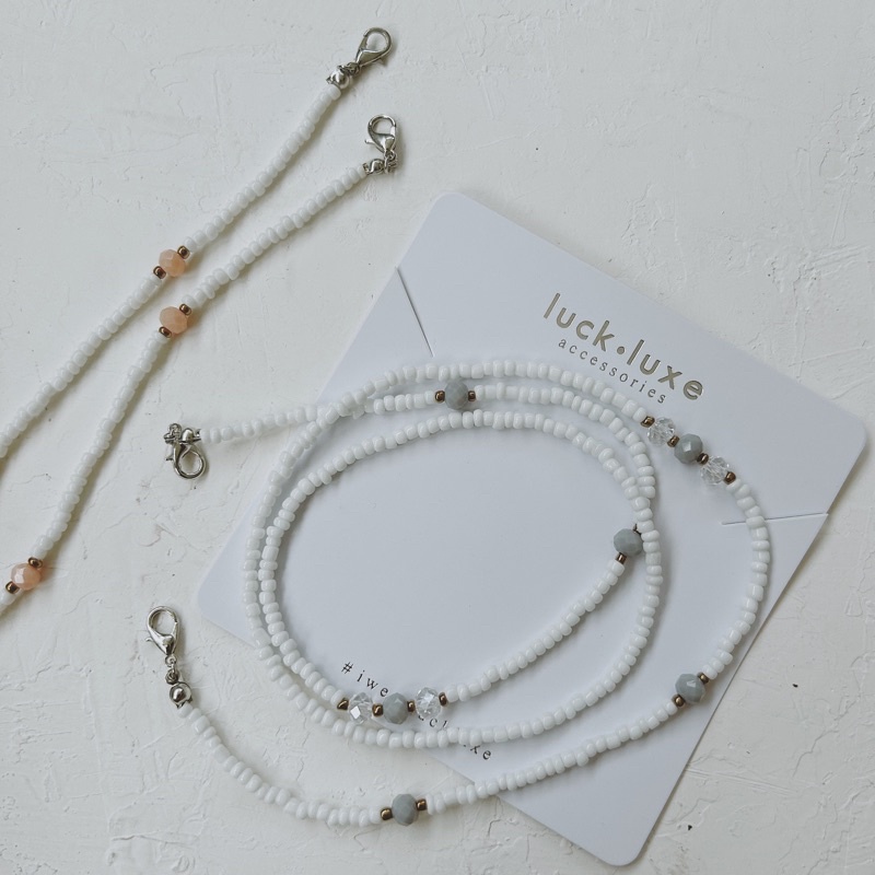 [luckluxe] Zala - Strap Masker ( Mask / Glasses / AirPods Strap )