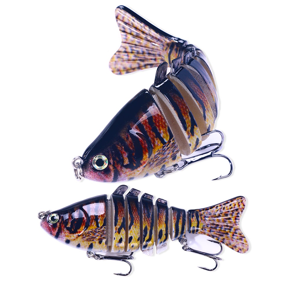 Hengjia 1 Pcs 9.7cm/14.5g Sinking Fishing Wobbler Crankbaits Memancing Ikan Umpan Minnow Keras Artificial Hard Lure Swimbait Pike Wobblers Untuk Bass Fishing Tackle