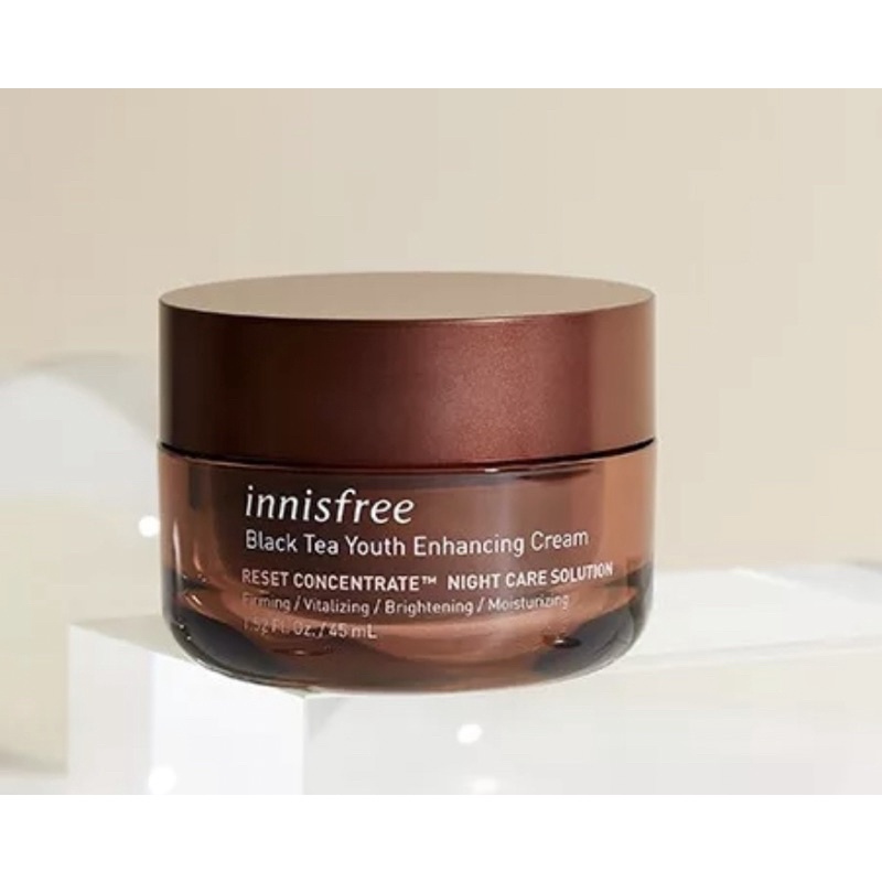 Jual INNISFREE BLACK TEA YOUTH ENHANCING CREAM 45ml Shopee Indonesia