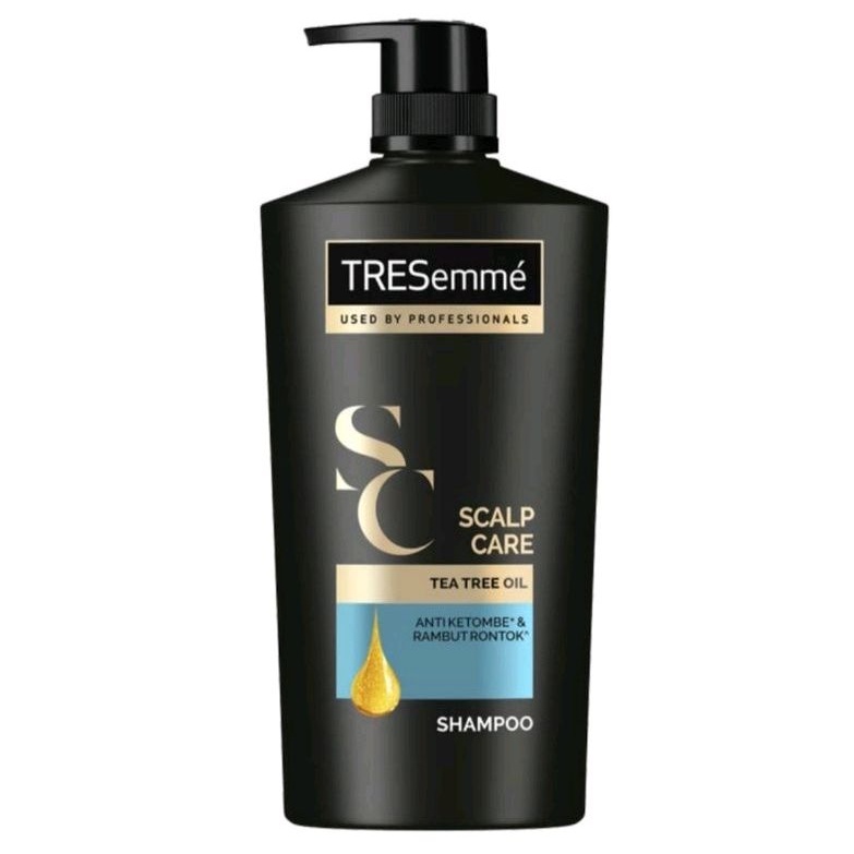 850ML TRESEMME KERATIN SMOOTH SCALP CARE SHAMPOO PUMP ANTI RONTOK DAN KETOMBE MENJAGA KULIT KEPALA