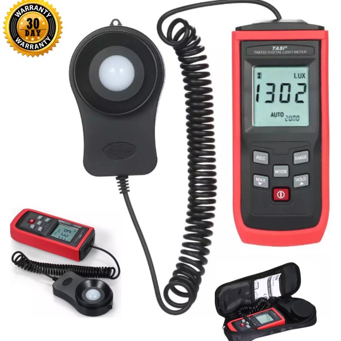Lux Meter Lumens Meter Digital Lux Meter Alat Ukur Kekuatan Cahaya