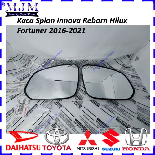 Kaca Spion Mobil Toyota Innova Mirror Reborn Venturer Fortuner Hilux 2017 2018 2019 2020 2021