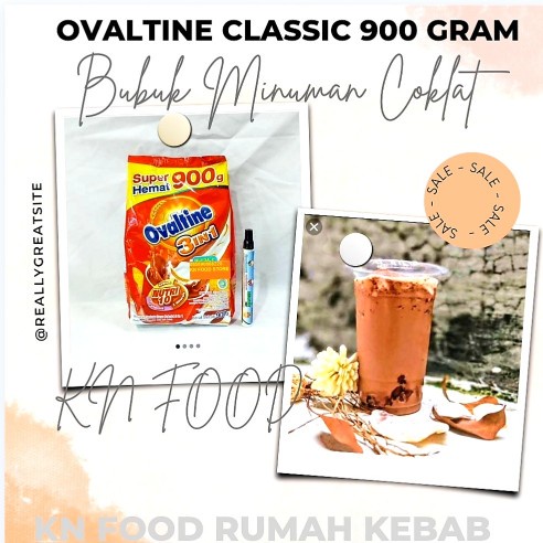 

Ovaltine Classic 900gram- Ovaltine Classic Susu Coklat 900g