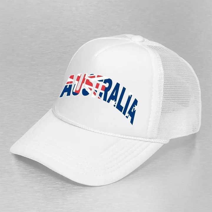 TOPi Trucker Jaring Hat Cap Distro Timnas Ausie Australia Aussie Piala Dunia FiFA World Cup Qatar 20