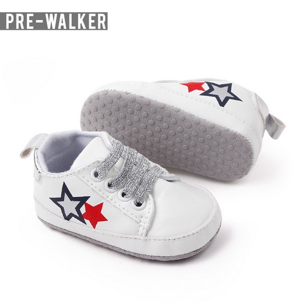 Sepatu Bayi Laki Laki Sol Karet Anti Slip - Sepatu Prewalker Baby S1266