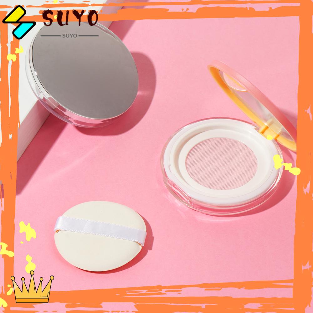 Suyo Kotak Makeup Portable Kosong Tempat Kosmetik Compact Powder