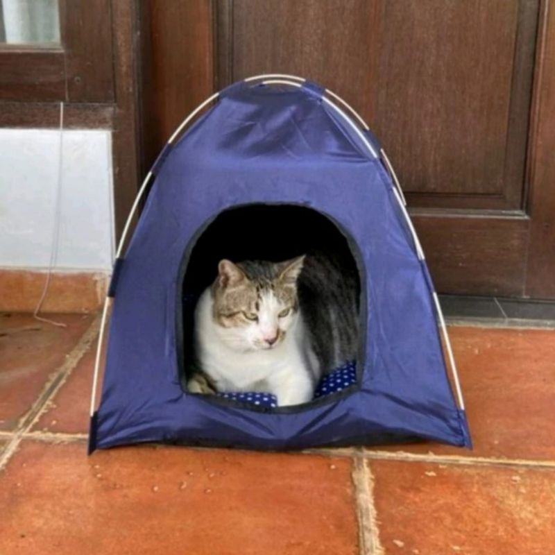 Rumah / Tenda kucing anjing portable murah