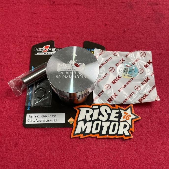 PISTON MOTO 1 59 PEN 13 FORGED CH